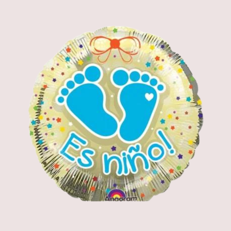 Globo Metálico Niño