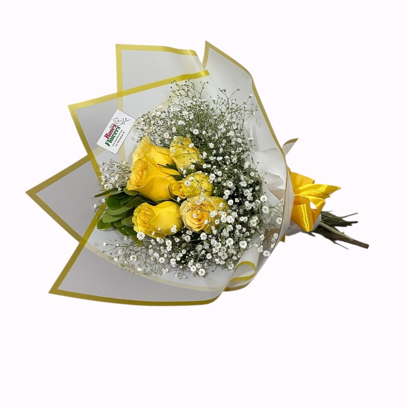 Bouquet 6 Amarillos