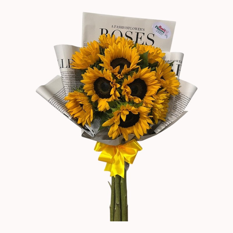 Resplandor de girasoles